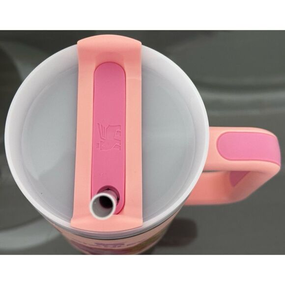 Stanley Quencher H2.0 FlowState Tumbler 40oz, SORBET TROPIC FLOWERS - Picture 3 of 4